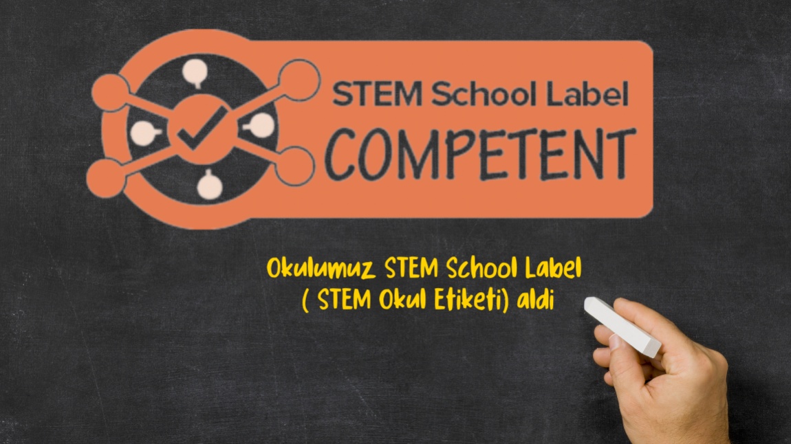 Okulumuz STEM School Label ( STEM Okul Etiketi) aldı